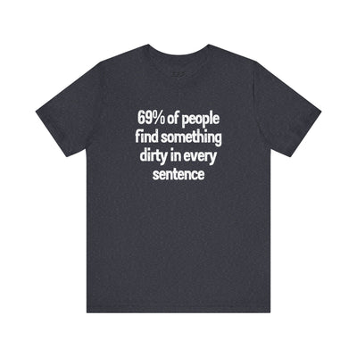 69% Of People Find Something Dirty In Every Sentence