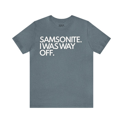 Samsonite. I Was Way Off.