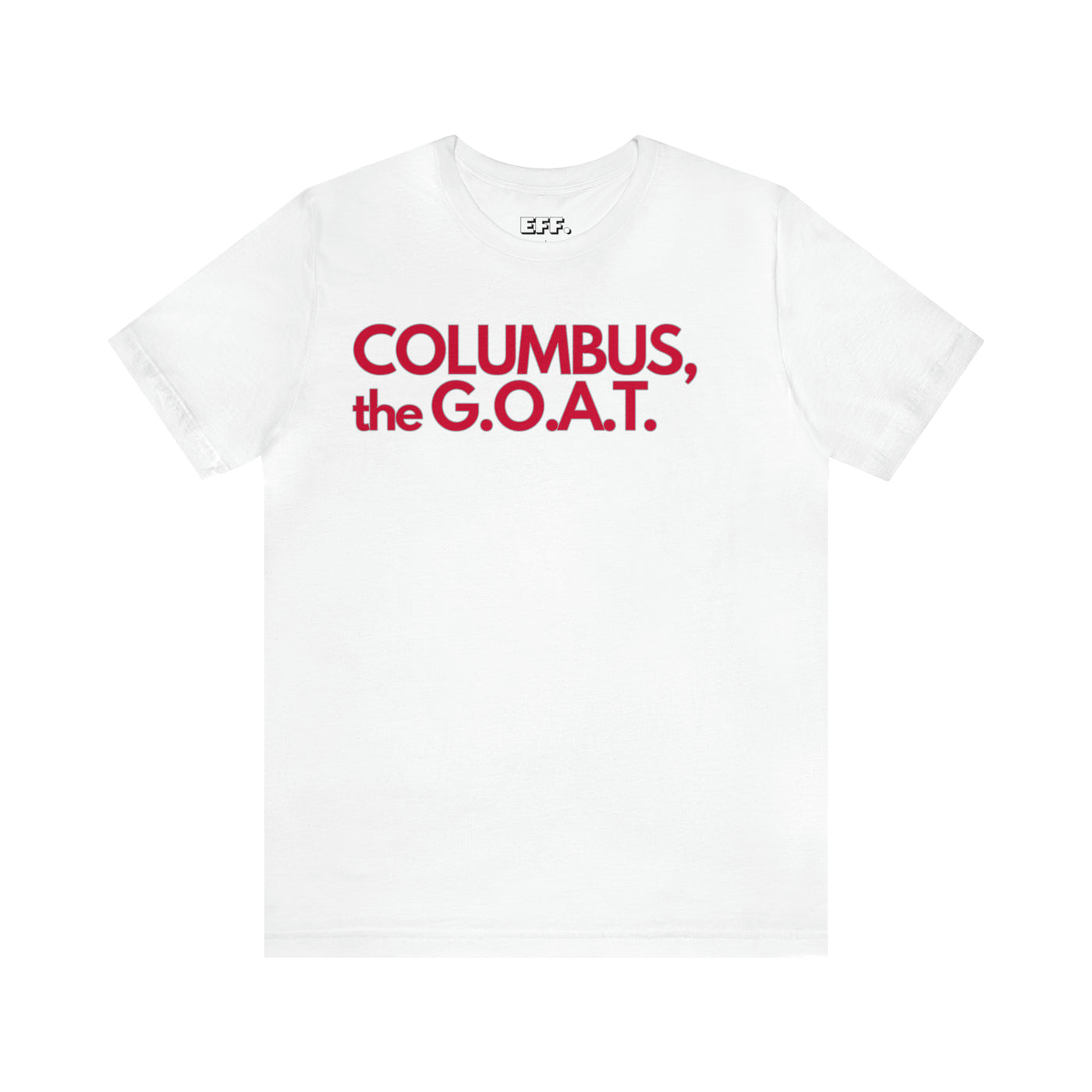 Columbus, the G.O.A.T.