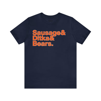 Sausage & Ditka & Bears.