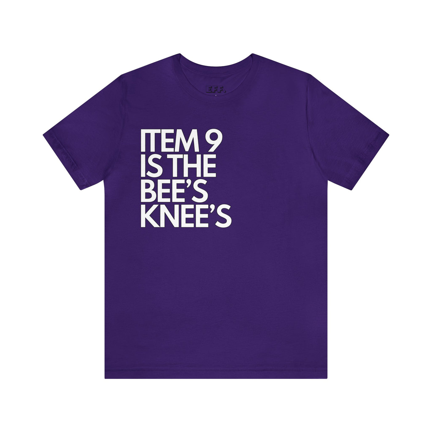 Item 9 Is The Bee's Knee's