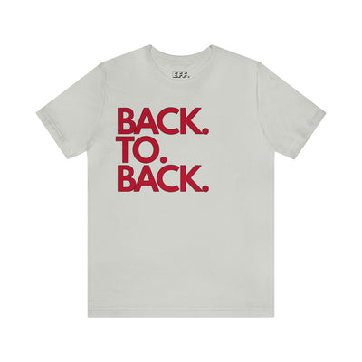 Back. To. Back.