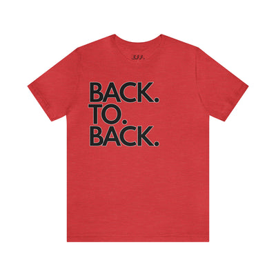 Back. To. Back.