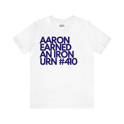 Aaron Earned An Iron Urn