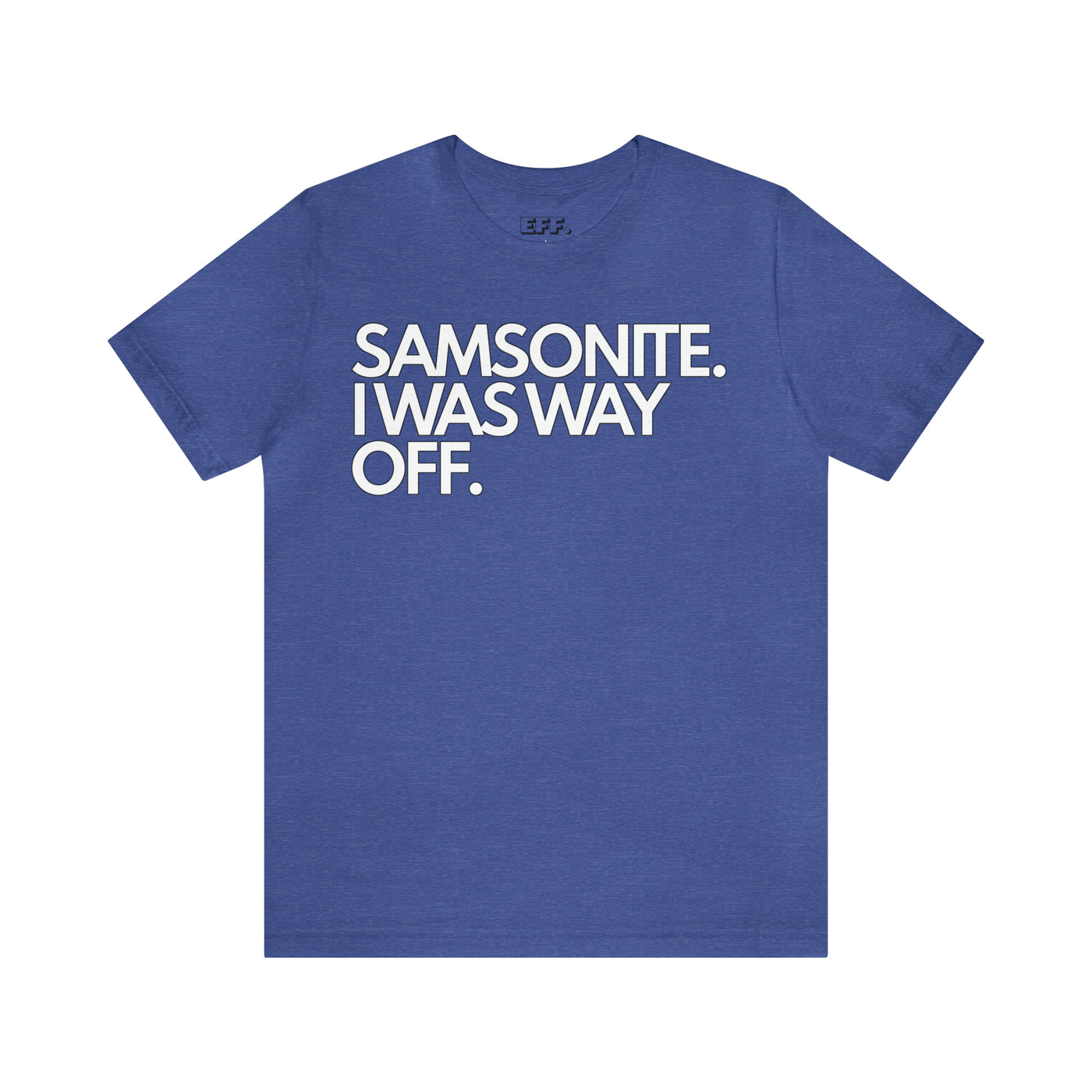 Samsonite. I Was Way Off.