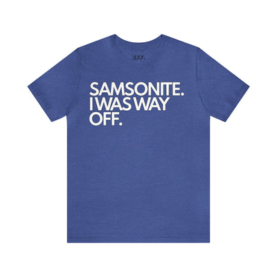 Samsonite. I Was Way Off.