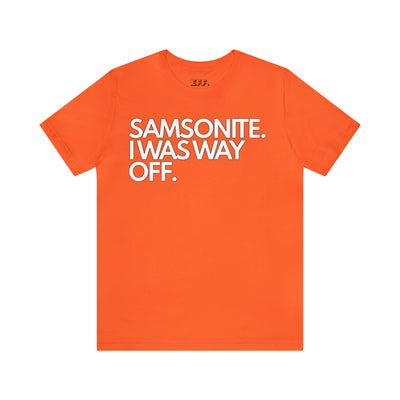 Samsonite. I Was Way Off.
