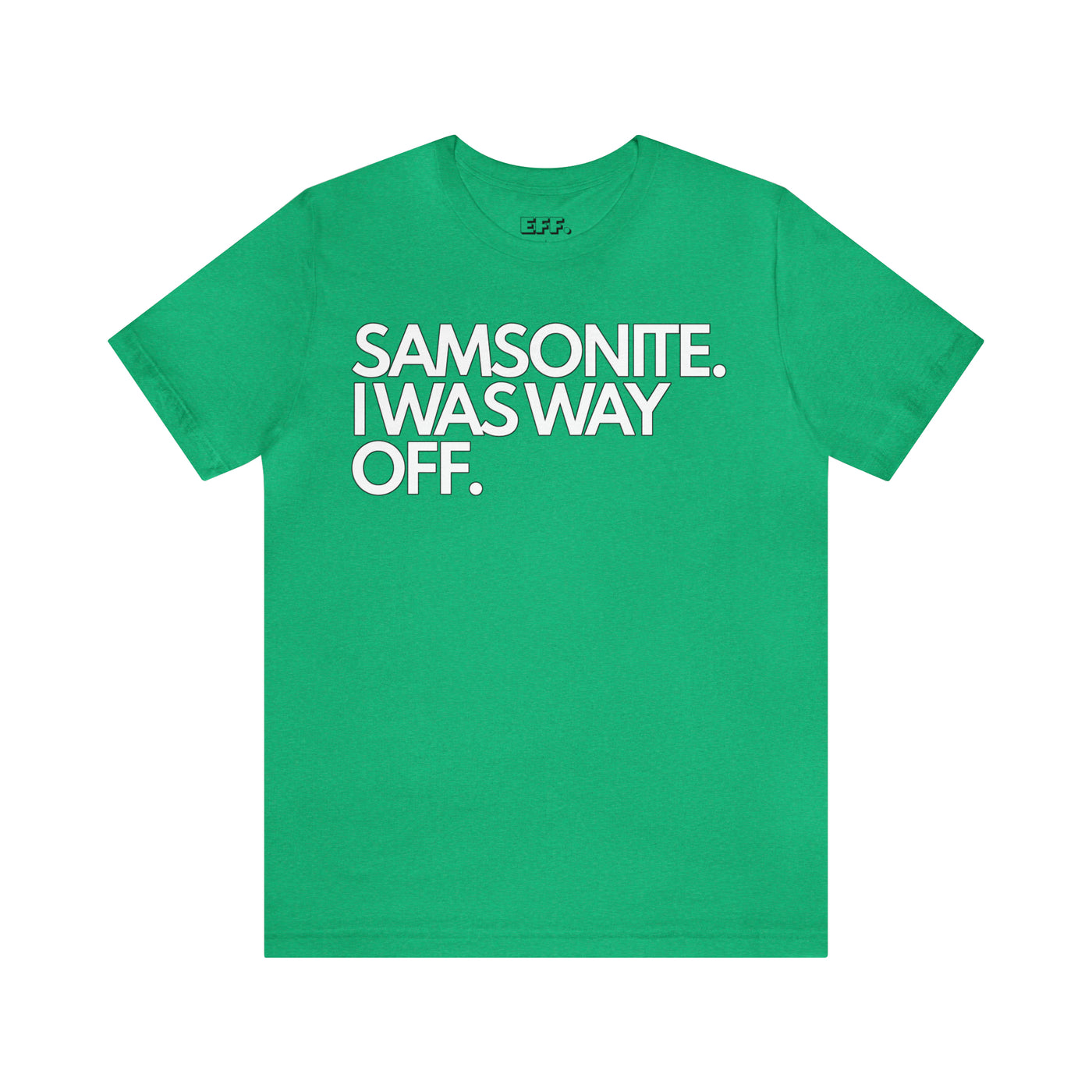 Samsonite. I Was Way Off.