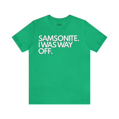 Samsonite. I Was Way Off.