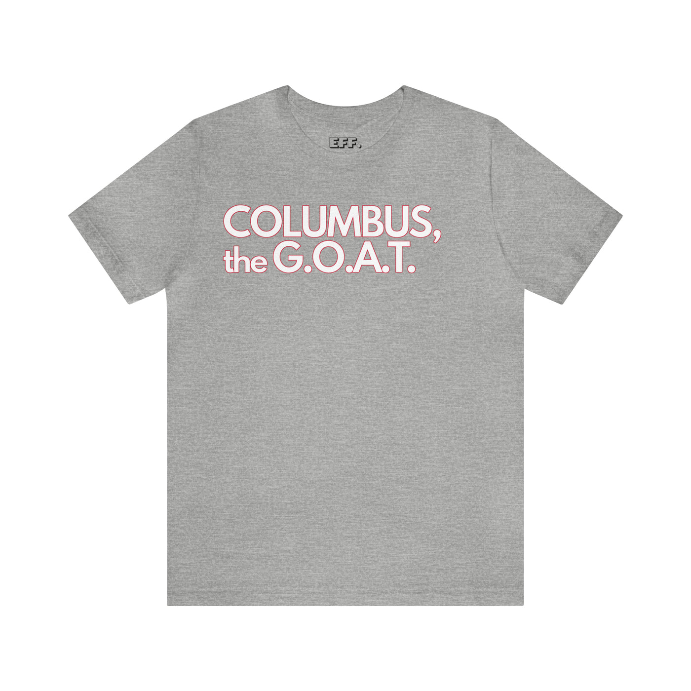 Columbus, the G.O.A.T.