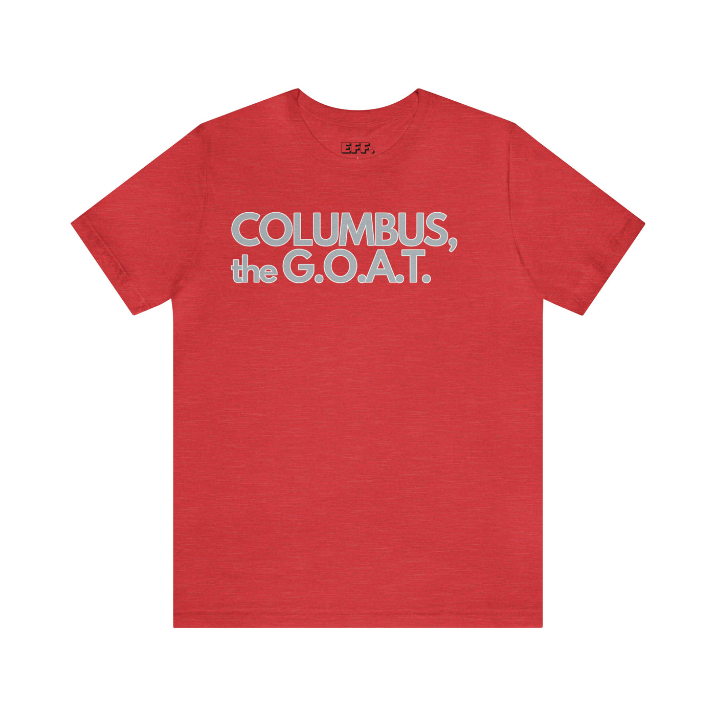 Columbus, the G.O.A.T.