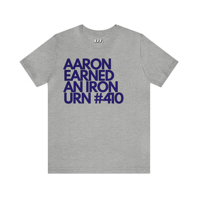 Aaron Earned An Iron Urn