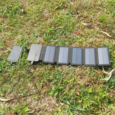 Portable Solar Panel Charger (5V 2.1A)