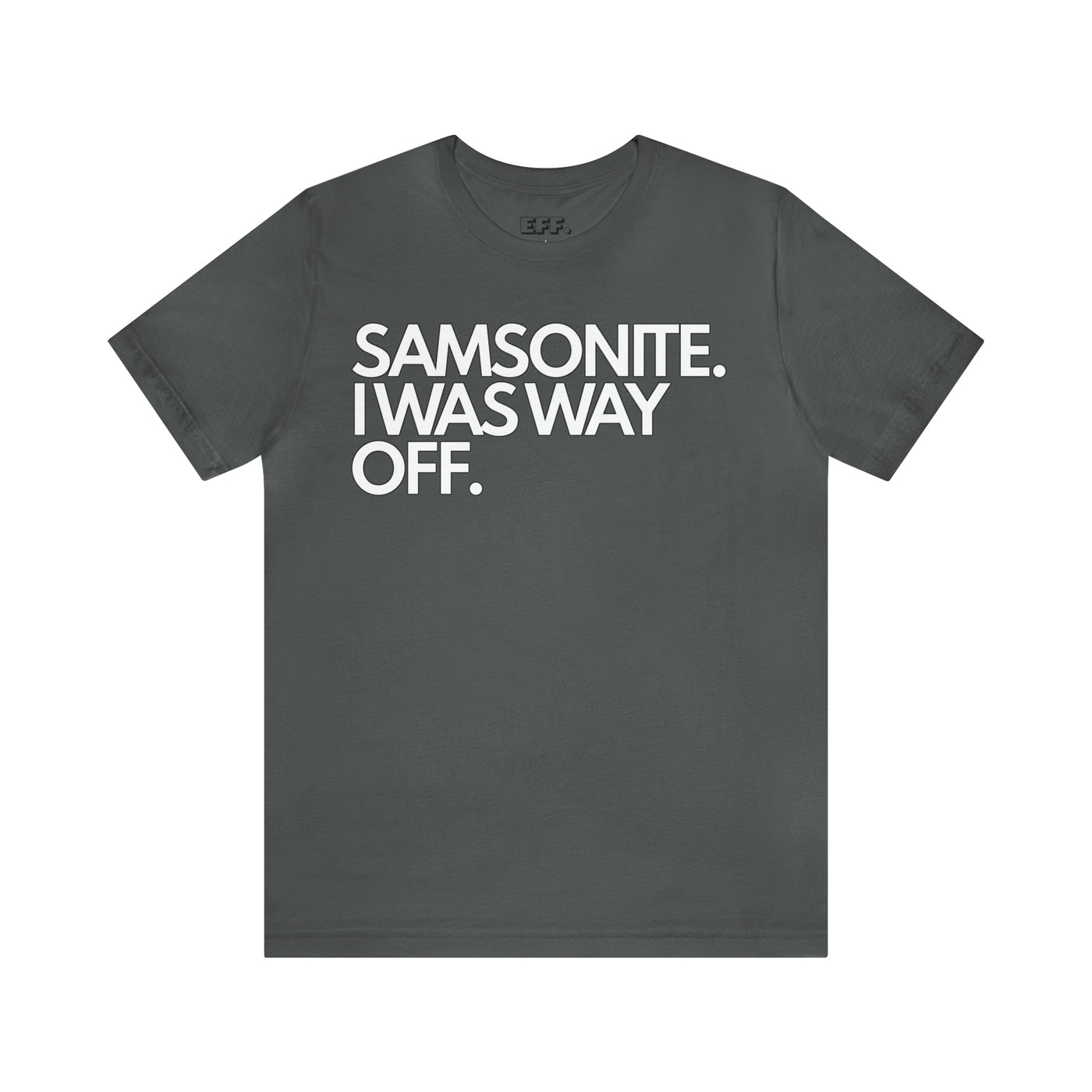 Samsonite. I Was Way Off.