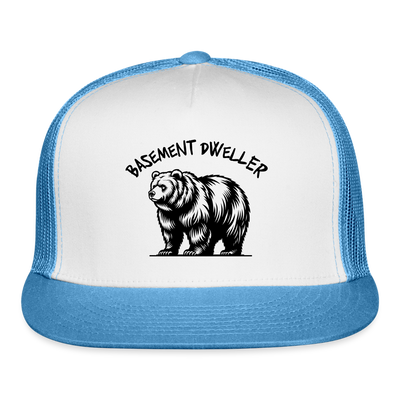 Basement Dweller - white/blue