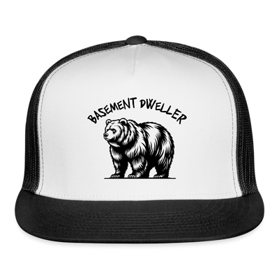 Basement Dweller - white/black