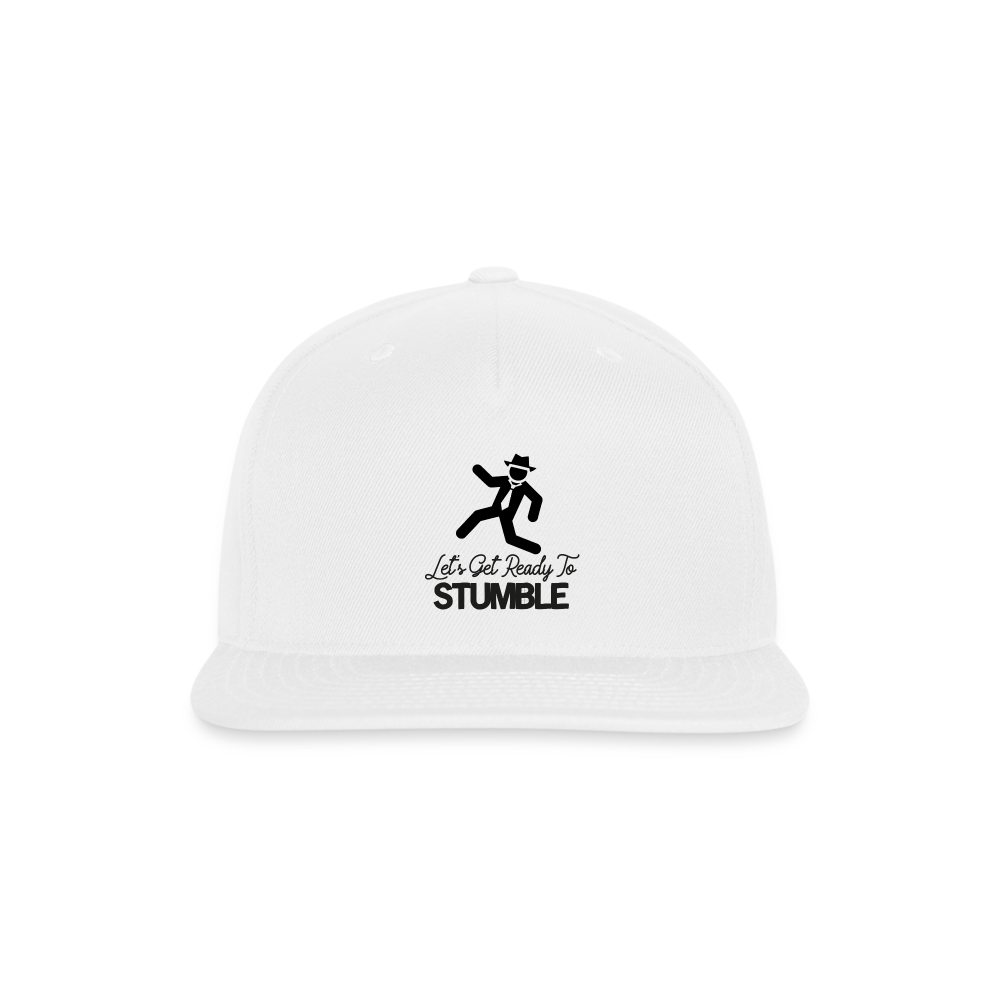 Let's Get Ready To Stumble - white